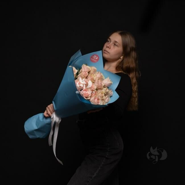 Букет с розами &laquo;Моя мама&raquo;