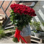 101 метрвая роза &laquo;Гранд&raquo; 