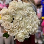 Букет с розами &laquo;Белая мечта&raquo;