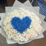 Букет с хризантемами &laquo;Конфетка&raquo;