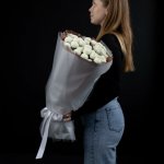 Букет из хризантем &laquo;Зефирки&raquo;