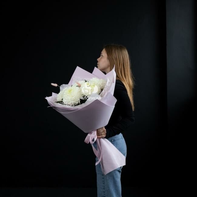 Букет из хризантем &laquo;Романтик&raquo;
