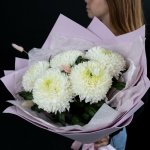 Букет из хризантем &laquo;Романтик&raquo;