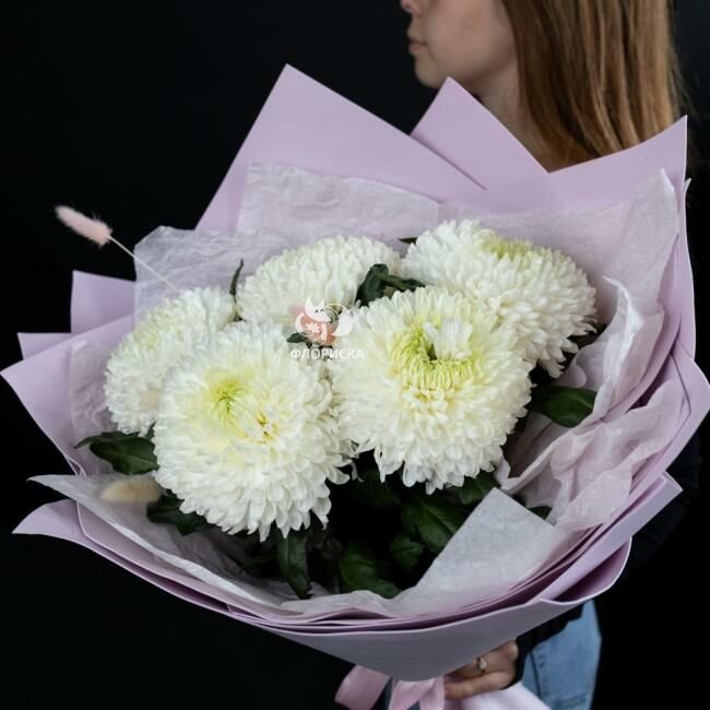 Букет из хризантем &laquo;Романтик&raquo;