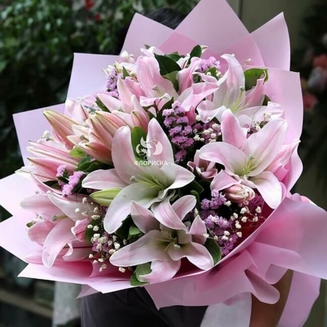 Букет из лилий &laquo;Большая мечта&raquo;&lrm;