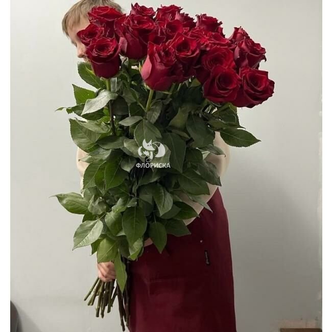  23 длинные розы (70 см) &laquo;Эффект&raquo; 
