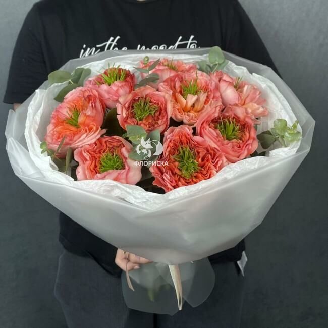 Букет с розами &laquo;Блеск&raquo;