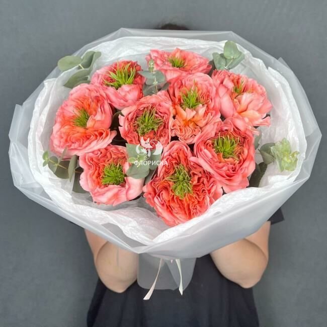 Букет с розами &laquo;Блеск&raquo;