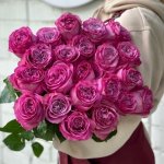 Букет с розами &laquo;Улыбнись&raquo;