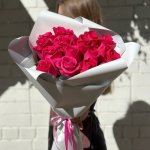 Букет из 15 розовых роз &laquo;Все лучшее в тебе&raquo;