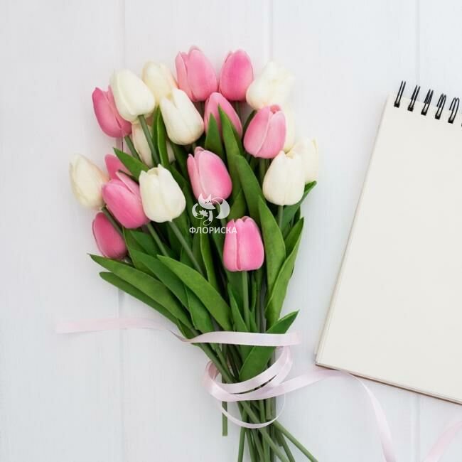 Букет с тюльпанами &laquo;Свой&raquo;