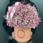 Цветы в коробке  &laquo;Гламур&raquo;