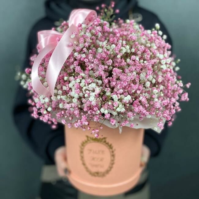 Цветы в коробке  &laquo;Гламур&raquo;