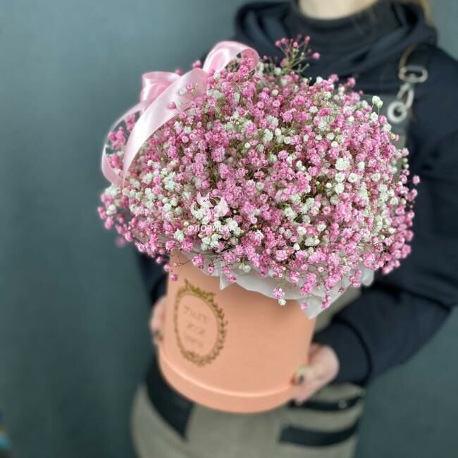 Цветы в коробке  &laquo;Гламур&raquo;