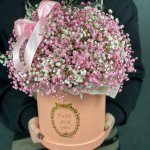 Цветы в коробке  &laquo;Гламур&raquo;