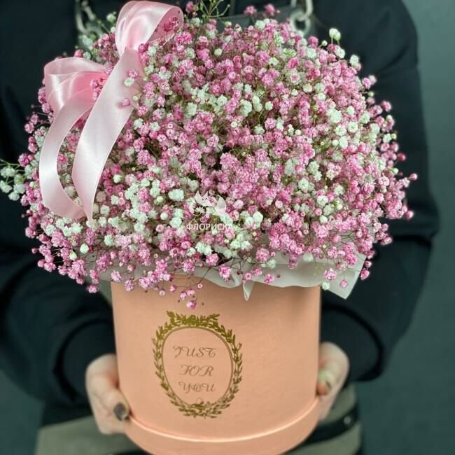 Цветы в коробке  &laquo;Гламур&raquo;