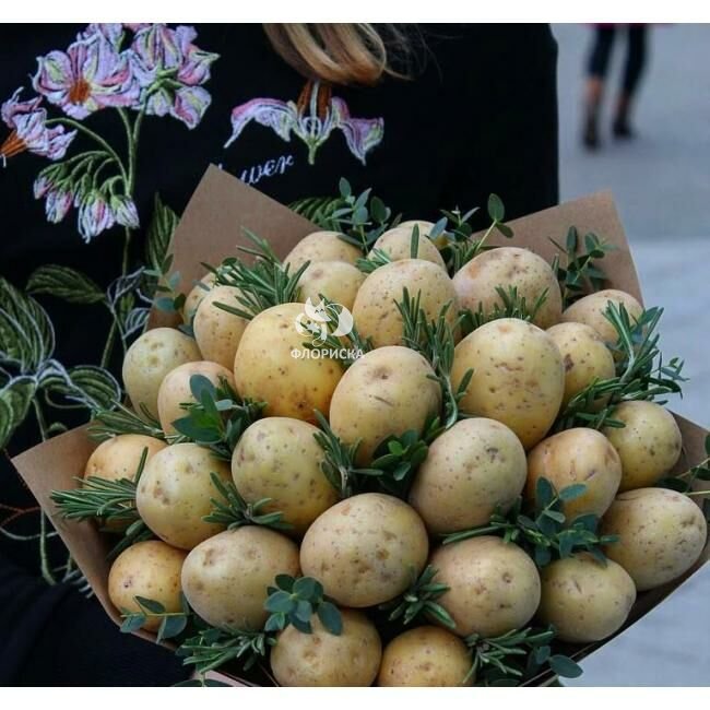 Съедобный букет &laquo;Картошка&raquo;