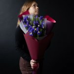 Букет из ирисов &laquo;Конфетка&raquo;