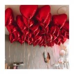 Шары под потолок &laquo;Сердца&raquo;