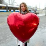 Воздушный шар &laquo;Гигантское сердце&raquo;