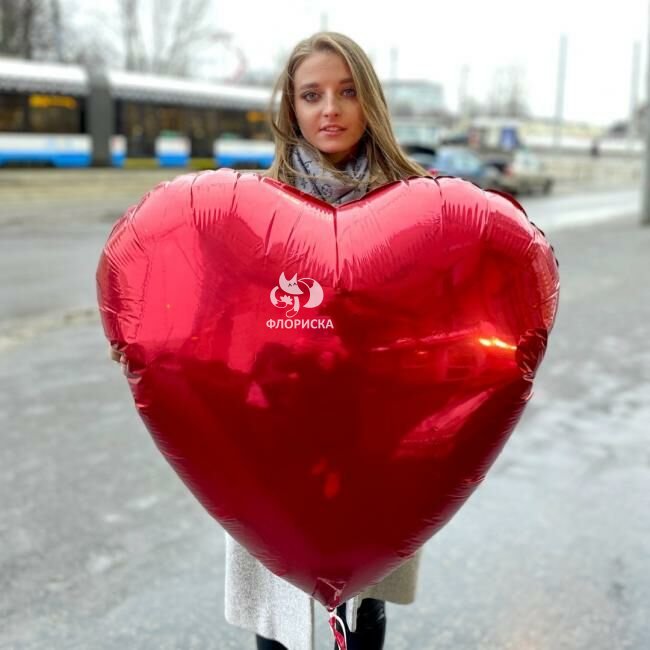 Воздушный шар &laquo;Гигантское сердце&raquo;