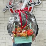 Съедобный букет &laquo;Колбасочка&raquo;