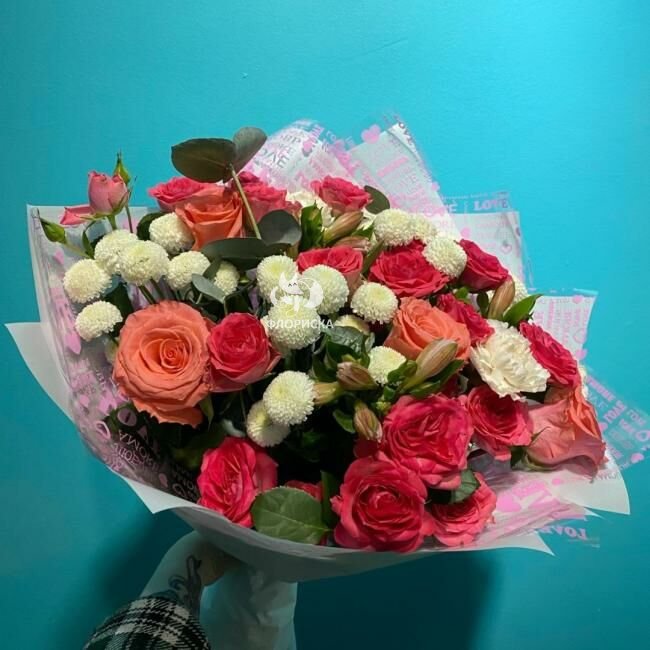 Сборный букет &laquo;Тишина&raquo;