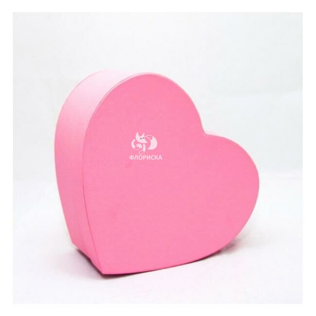 Подарочная коробка &laquo;Розовое сердце&raquo;