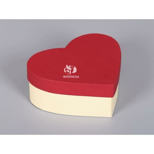 Подарочная коробка &laquo;Цветное сердце&raquo;