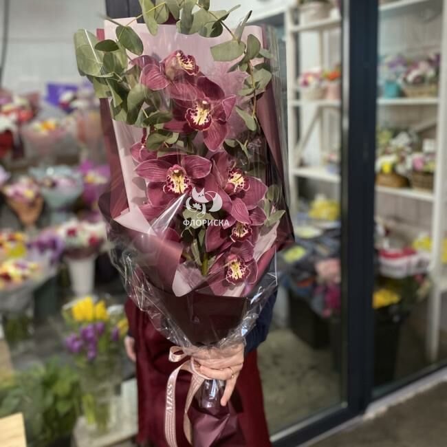 Букет с орхидеей &laquo;Сладенькая&raquo;