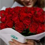 Букет с розами &laquo;Красная мечта&raquo;