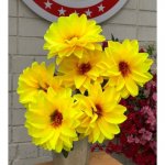 Букет искусственный &laquo;&lrm;Георгин&raquo;