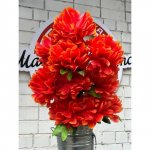 Букет искусственный &laquo;&lrm;Большой георгин&raquo;