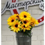 Букет искусственный &laquo;&lrm;Подсолнух&raquo;