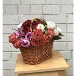 Букет искусственный &laquo;&lrm;Нежный пион&raquo;