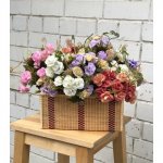 Букет искусственный &laquo;&lrm;Кустовая роза &raquo;