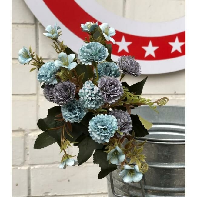 Букет искусственный &laquo;&lrm;Кустовая гвоздика&raquo;