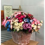 Букет искусственный &laquo;&lrm;Пион малый&raquo;