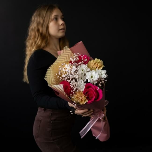 Сборный букет &laquo;Сияй&raquo;