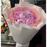 Букет из семи пионов  &laquo;Соблазн&raquo;