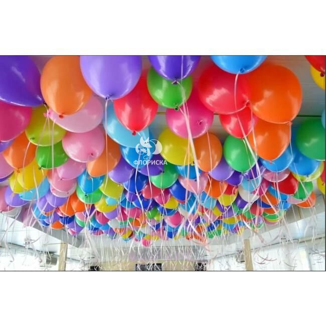Воздушные шары под потолок &laquo;Разноцветные&raquo;