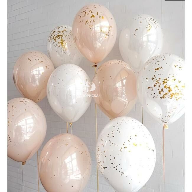 Композиция из стеклянных шаров &laquo;Любимой&raquo;