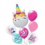 Воздушные шары с гелием &laquo;Единорог&raquo;
