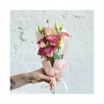 Букет с эустомой &laquo;Локоничность&raquo;