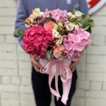 Цветы в коробке &laquo;Экзотика&raquo;