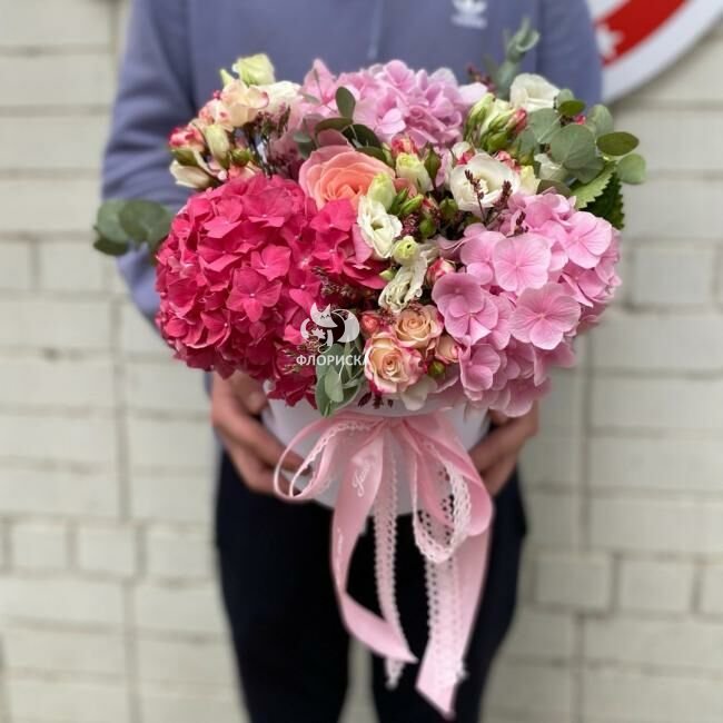 Цветы в коробке &laquo;Экзотика&raquo;