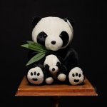 Мягкая игрушка &laquo;Панда с ребёнком&raquo;