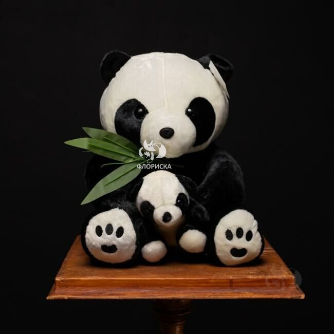 Мягкая игрушка &laquo;Панда с ребёнком&raquo;