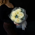Букет с розами &laquo;Французский&raquo;
