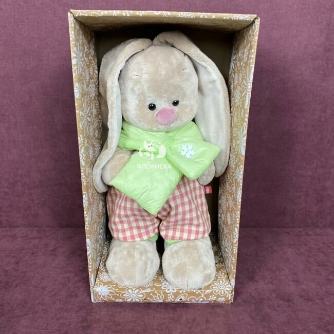 Мягкая игрушка &laquo;Зайка Ми с шарфом&raquo;